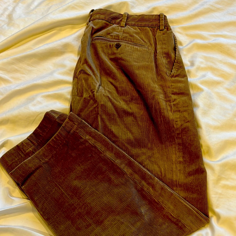 Uniqlo Tan/Brown Corduroy pant Size Small